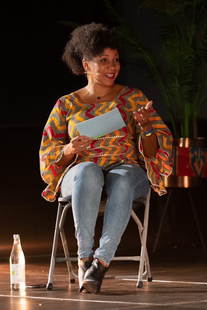 Freak de l’Afrique: »Afro x Beats x Berlin« (Miriam Camara) / Talk @ Kino in der Kulturbrauerei – Photo: Camille Blake