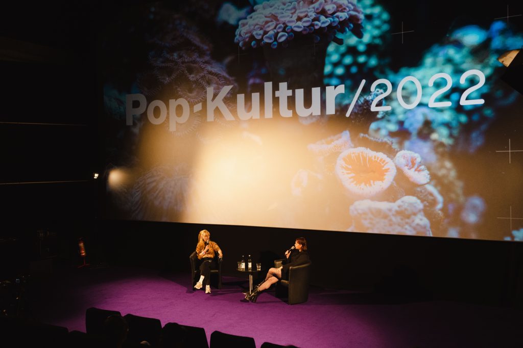 »where does the party go?« präsentiert von MISSY MAGAZINE (Sonja Eismann, Uffie) / Talk @ Kino in der Kulturbrauerei – Photo: Camille Blake